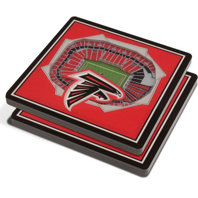 NFL 3D StadiumView Coasters - Allegiant Stadium