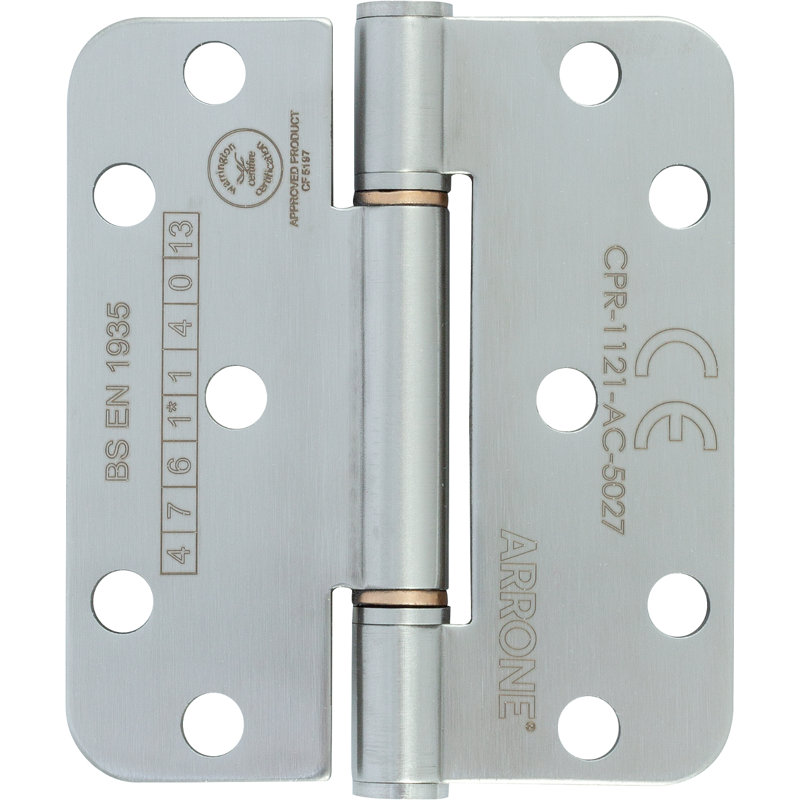 10cm H x 9cm W Spring Single Door Hinge