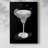Dressed in Black Margarita -Gallery Wrapped Cavas