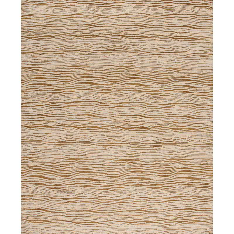 Modern Tibet Hand Knotted Area Rug, Rectangle 9' x 12'