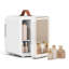 4L Large Portable Mini Fridge with Handle, Countertop Home Car Refrigerator, Cooler and Warmer, AC&DC Plug-137978242-138043326