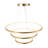 Warsame 3 - Light Gold LED Cluster Pendant-257542197