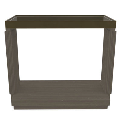 Axis Glass End Table
