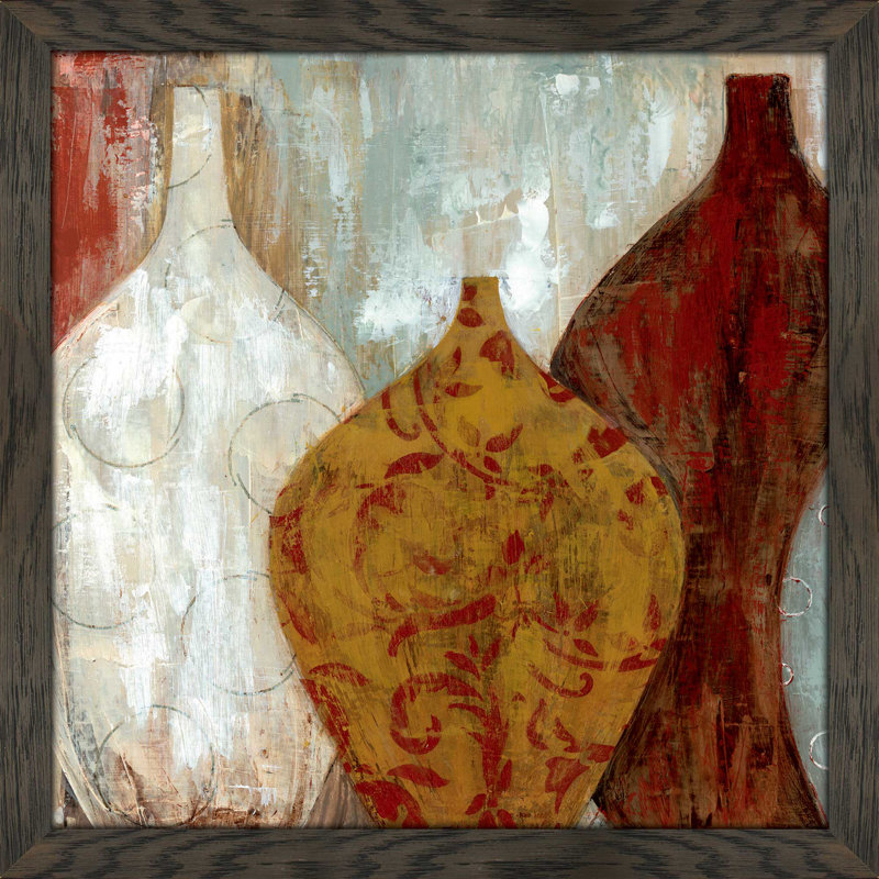 Santillana 1 par Tava Studios - Reproduction d'art graphique encadré, H 27,5 po x l 27,5 po x P 0,75 po