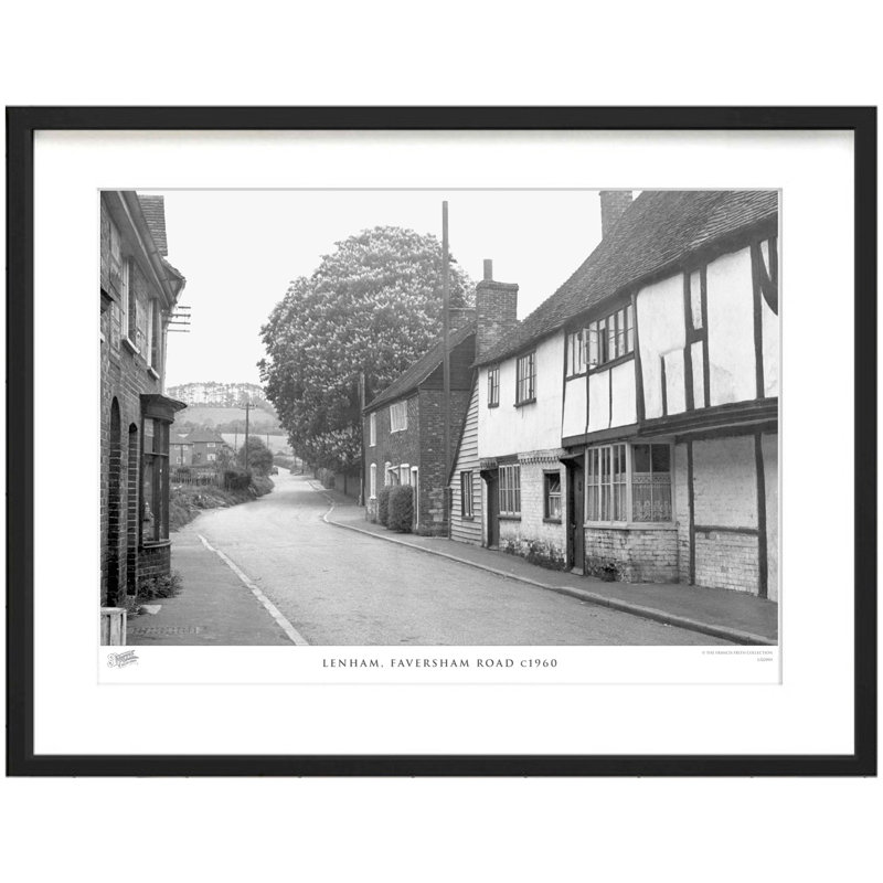 Lenham, Faversham Road C1960 by Francis Frith - Single Picture Frame Print, 60cm H x 80cm W x 2.3cm D