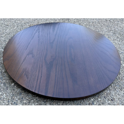 Plateau tournant rond en bois 21 pouces Claudya