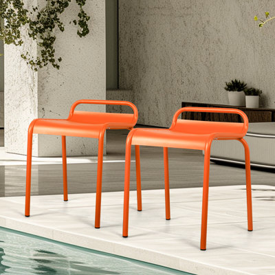 Outdoor Stacking Dining Side Chair