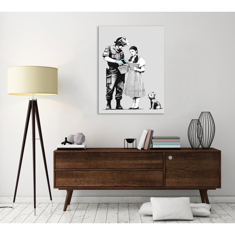 « dorothy recherchée », reproduction d’impression sur toile tendue, H 16 po x l 12 po x P 1,5 po