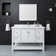 Manchester 48" Freestanding Shaker-Style Single Sink Bathroom Vanity Set with Mirror