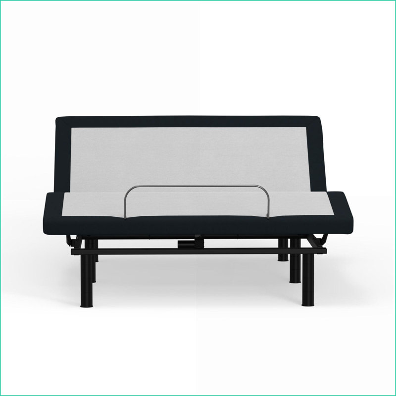 Structure de lit réglable pour grand lit - Dégagement zéro, rose audacieux, télécommande sans fil pour la chambre à coucher