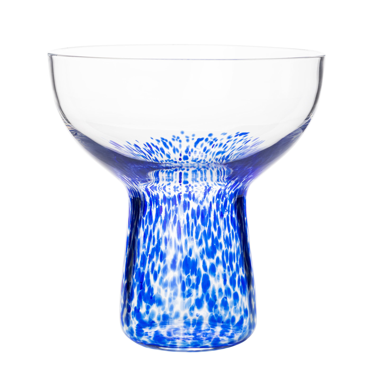Levi 5.41oz. Wine Glass Set, Blue