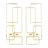 13.10'' H Stainless Steel Wall Wall Sconce