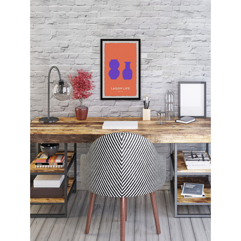 Lagom Life - Single Picture Frame Print, 61cm H x 41cm W x 3.81cm D