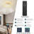 Hynda 19.68" - Dimmable Led Ceiling Fan With Led Lights and Remote Control and APP-1592509750