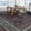 Hand-Knotted High-Quality Red and Blue Area Rug