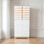 Armoire à bijoux multi-tiroirs en bois massif