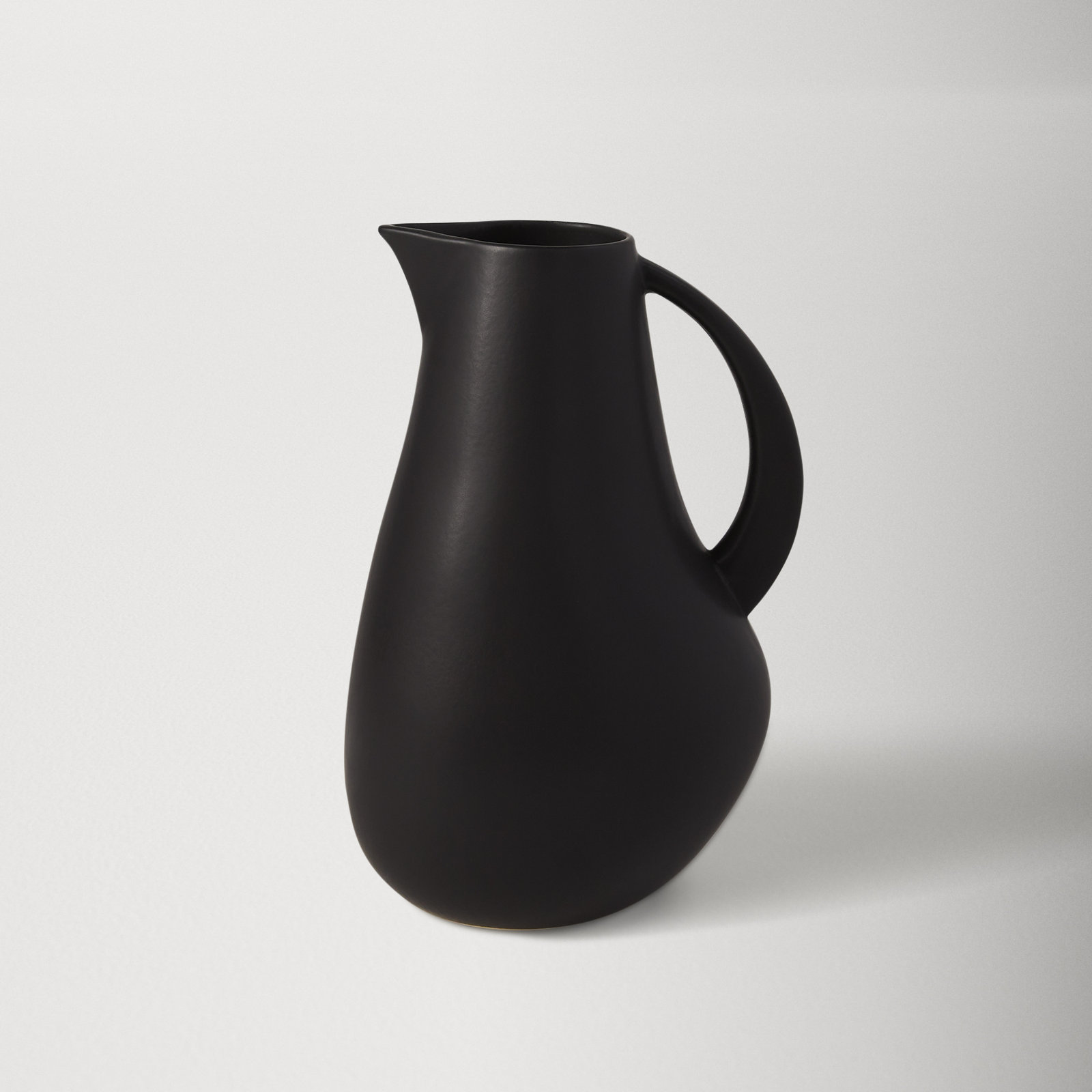 Borgen Stoneware Pitcher, Basalt
