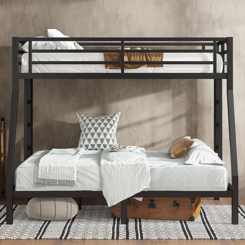 Metal Bunk Bed, Twin Over Full
