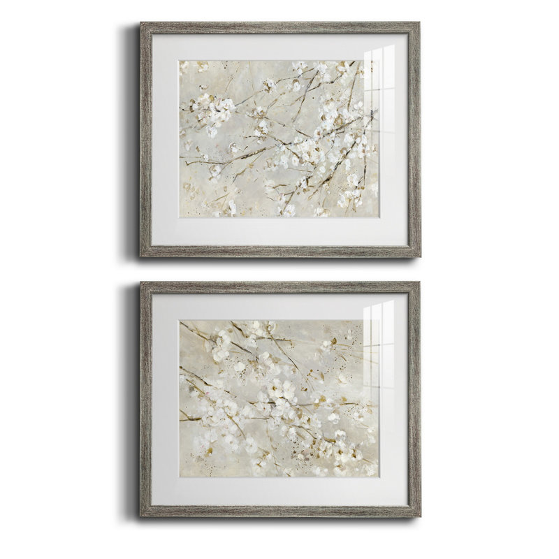 «Blossom Confetti», reproduction encadrée de qualité supérieure - prête à être accrochée