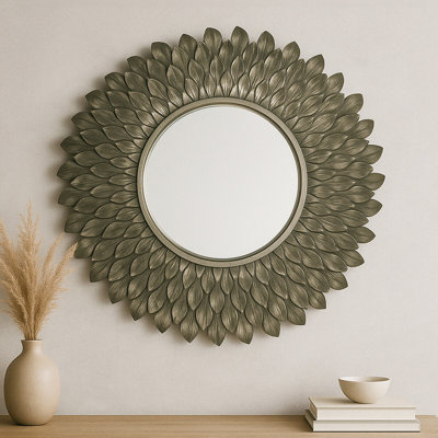 Yuvi Metal Flat Wall Mirror