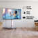 ProMounts Premium Rolling TV Stand with Swivel for 32"-72" Screens Holds up to 88 Lbs