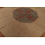 Tapis oriental fait à la main médaillon Gabbeh 5 x 7