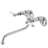 Kingston Brass Kingston Two-Handle 2-Hole Wall Mount Bathroom Faucet-56553447-68937846