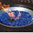 Fire Sense Premium Sparkling Reflective Tempered Fire Glass for Fire Pits Easy to Install-10 Lbs Crystal Clear-20603121