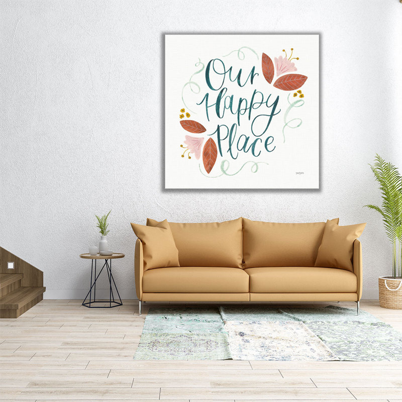 Home Sweet Home II - reproduction d'art sur toile, H 12 po x l 12 po