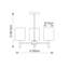 Iyanna Fabric Semi Flush Mount