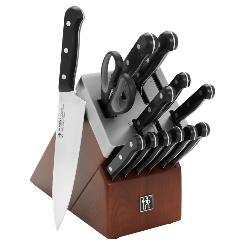 HENCKELS HENCKELS Solution 14-Piece Self-Sharpening Knife Block Set