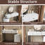 Coiffeuse moderne avec miroir amovible