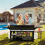 Barbecue au gaz propane à 8 brûleurs et tables d'appoint Royal Gourmet