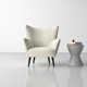 Avonel Upholstered Wingback Chair