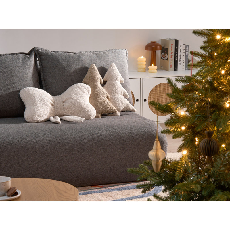 Novelty Cushion, Beige