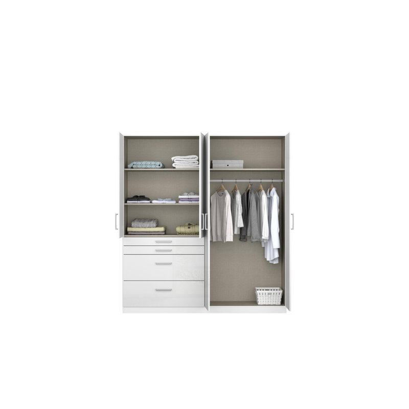 Homburg 4 Door Wardrobe