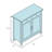 Anton Metal Accent Cabinet
