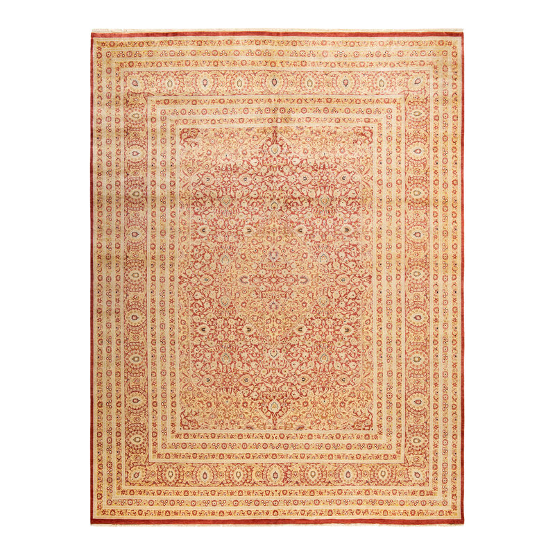 Classic One-of-a-Kind 9' 3" X 12' 2" Hand Knotted Area Rug