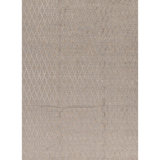 Wool Geometric Area Rug in Gray