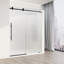 Porte de douche coulissante sans cadre avec verre cannelé 3/8 po Elan E 56 po x l 76 po-79654631-79654630