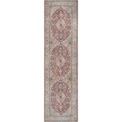 Eustice Washable Oriental Indoor Rug