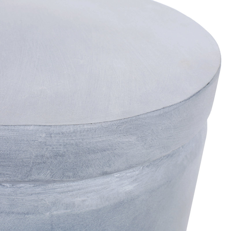 Outdoor Concrete End Table