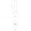 Luminaire suspendu 1 lumière Ultra-51891049