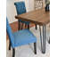 6-Piece Dining Set With Rustic Table, Padded Chairs, And Stylish Bench For Elegant Home Dining-1977568584
