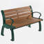Banc de parc en plastique recyclé Heritage-10632889-10632892-49835663