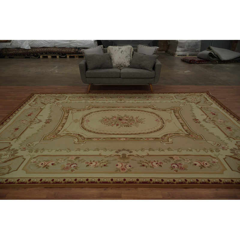 Tapis oriental 9 x 12 Floral Tapestries Floral pour espaces de vie classiques