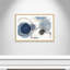 Infini indigo - Art encadré autoportant-64072725-64072726