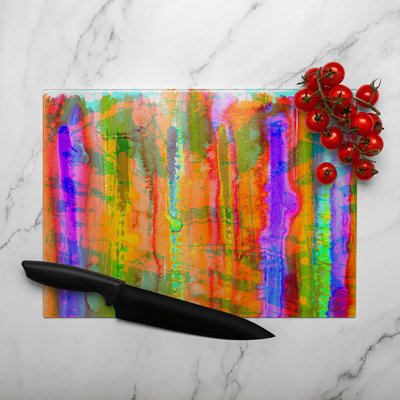 Carousel Glass Chopping Board