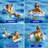 2 Pack Pool Floats, Inflatable Pool Hammock Float, 4-In-1 Pool Hammock For Adults
