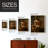 ABSTRACT Series CCC Framed Print - Solid Wood